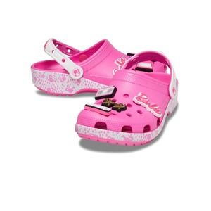 NWT‎ Crocs Women's Limited Edition Barbie Classic Clog - Electric Pink sz 8